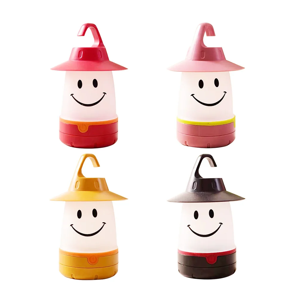 LED Smiley Cute Hanging Night Light Tent Camping Home Decorations for Kids 
LED Smiley Cute Hanging Night Light Tent Camping Home Decorations for Kids