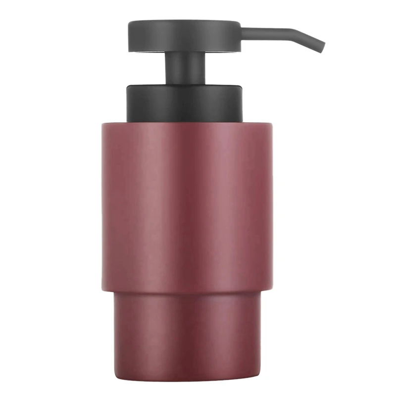 LBER 1 Brick Red Geometric Shape Push Type Soap Bottle Lotion Dispensing Bottle Push Type Resin Lotion Bottle 280Ml
LBER 1 Brick Red Geometric Shape Push Type Soap Bottle Lotion Dispensing Bottle Push Type Resin Lotion Bottle 280Ml