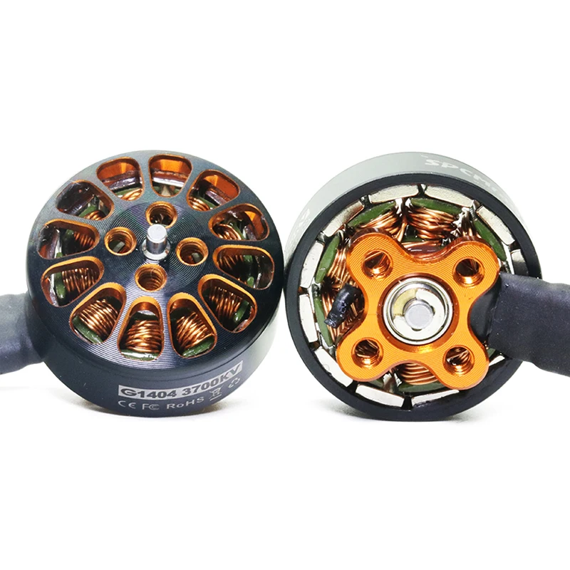 4 шт. SPCMAKER G1404 1404 3700KV 3-4S бесщеточный двигатель для RC FPV Racing Freestyle 3-дюймовый Cinewhoop Ducted Drones запасные части
4 шт. SPCMAKER G1404 1404 3700KV 3-4S бесщеточный двигатель для RC FPV Racing Freestyle 3-дюймовый Cinewhoop Ducted Drones запасные части