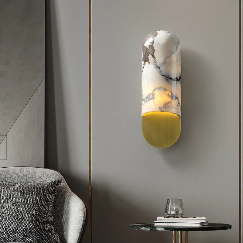 Luxury Copper Marble Minimalist Aesthetic Hotel Japanese Bedside Wall Light Interior Novelty Applique Murale Home Decorations
Luxury Copper Marble Minimalist Aesthetic Hotel Japanese Bedside Wall Light Interior Novelty Applique Murale Home Decorations