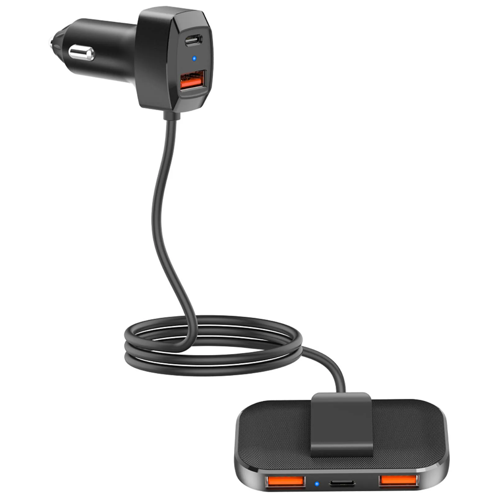 5-in-1 Fast Car Charger 60W USB Auto Charger With 5 Ports Safety Protection And Quick Charge Multifunction Car Adapter For
5-in-1 Fast Car Charger 60W USB Auto Charger With 5 Ports Safety Protection And Quick Charge Multifunction Car Adapter For