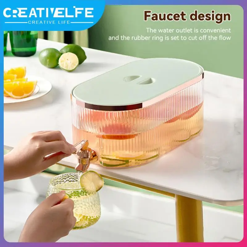 Cool Water Cool Water Bucket Lemonade With Faucet Cold Water Container Refrigerator Ice Bottle Cold Brew Juice Jug Household
Cool Water Cool Water Bucket Lemonade With Faucet Cold Water Container Refrigerator Ice Bottle Cold Brew Juice Jug Household