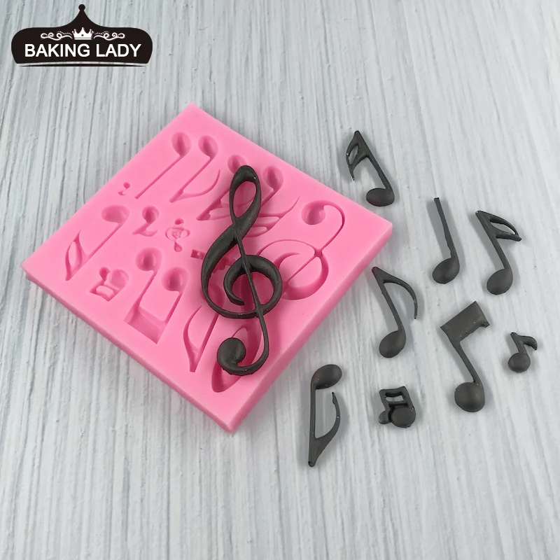 MNYB musical note music notation fondant cake silicone mold chocolate baking mold Kitchen Cookies Mould DIY Clay Resin Art
MNYB musical note music notation fondant cake silicone mold chocolate baking mold Kitchen Cookies Mould DIY Clay Resin Art