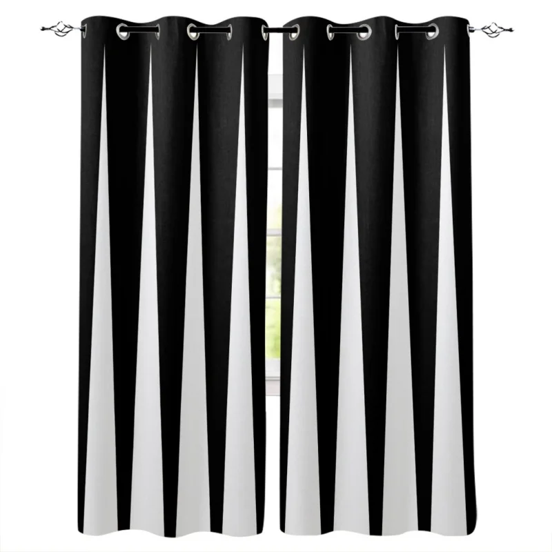 Luxury Curtains Black White Triangle Geometric Window Curtain Bedroom Kitchen Decor Items Window Curtains For Living Room
Luxury Curtains Black White Triangle Geometric Window Curtain Bedroom Kitchen Decor Items Window Curtains For Living Room