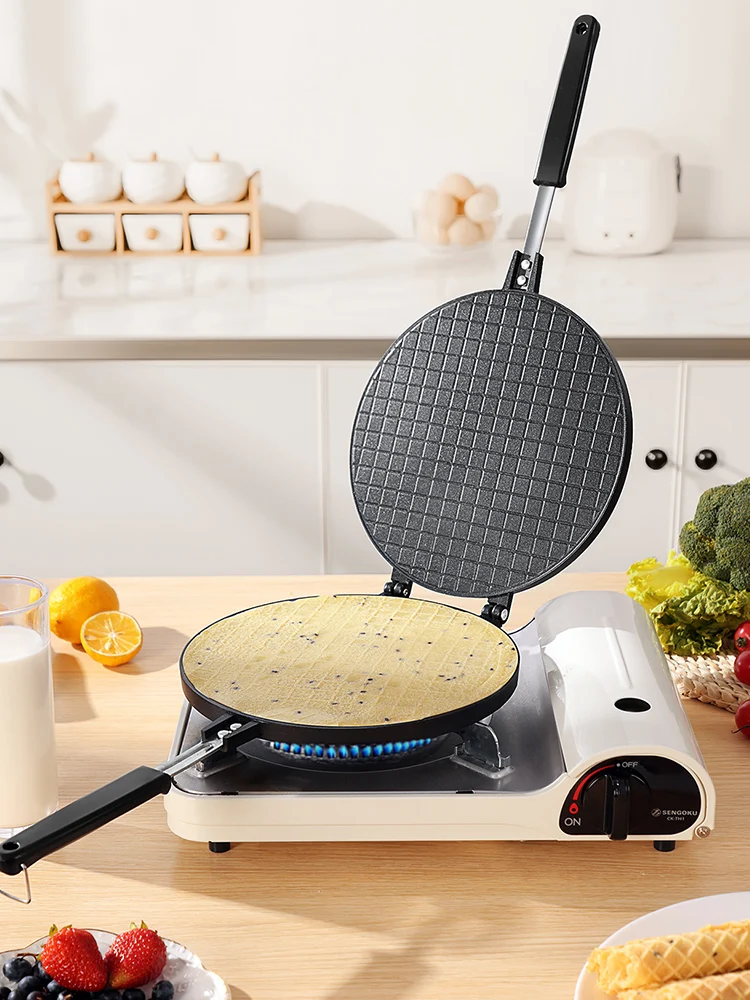 Cake Mold Omelet Pan Household Baking Tools Crispy Baking Pan Gas Make Omelet Maker with Double-sided Cookies
Cake Mold Omelet Pan Household Baking Tools Crispy Baking Pan Gas Make Omelet Maker with Double-sided Cookies