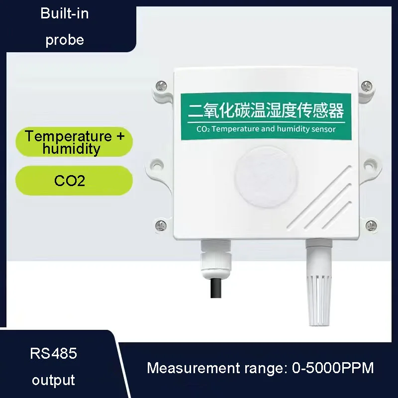 Промышленный датчик температуры, влажности и CO2 ZHQ-TH01
Промышленный датчик температуры, влажности и CO2 ZHQ-TH01