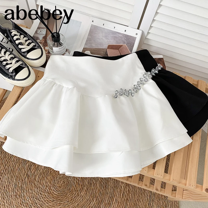 A-line Pleated Mini Skirt 2022 New Spring Summer High Waist Skirt Women Fashion Asymmetrical Black Short Skirts For Woman 
A-line Pleated Mini Skirt 2022 New Spring Summer High Waist Skirt Women Fashion Asymmetrical Black Short Skirts For Woman
