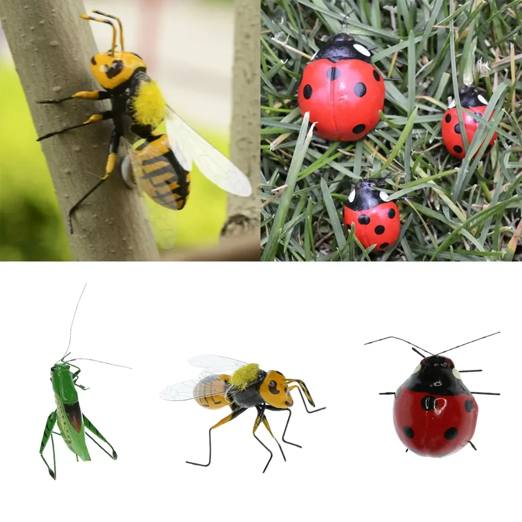 NEW2022 3pcs Vivid Insect Figurine Bee Ladybird Katydid Statue Garden Sculpture Plant & Wall Hanger
NEW2022 3pcs Vivid Insect Figurine Bee Ladybird Katydid Statue Garden Sculpture Plant & Wall Hanger
