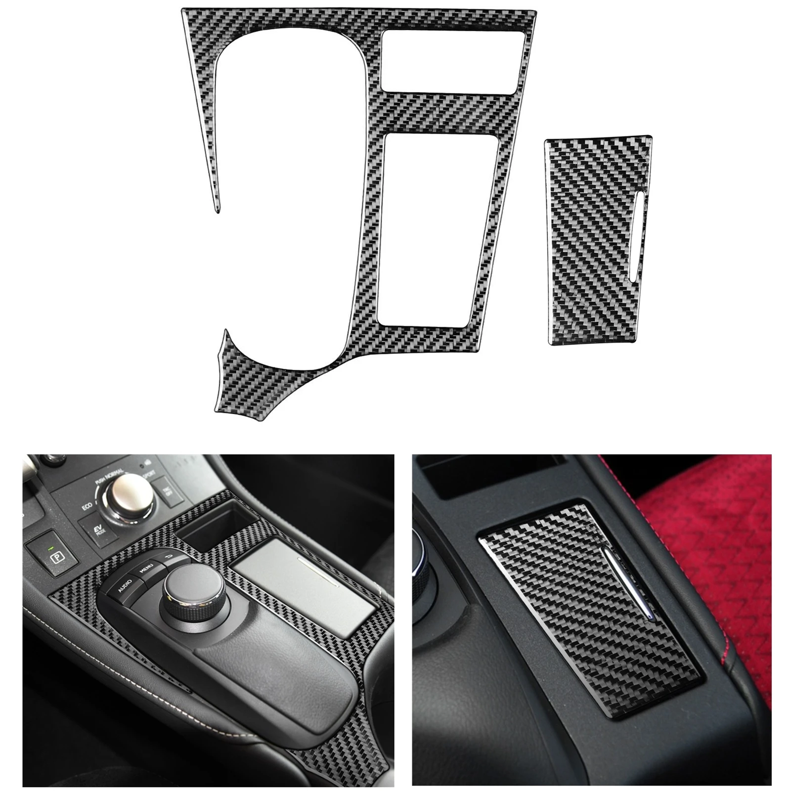 Ashtray Armrest & Center Console Panel Cover Strip Trim Carbon Fiber Central Control Frame Sticker For Lexus CT200h 2011-2017
Ashtray Armrest & Center Console Panel Cover Strip Trim Carbon Fiber Central Control Frame Sticker For Lexus CT200h 2011-2017