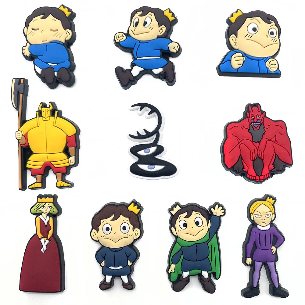 New Prince of Porgy Anime King Ranking Hole Shoes Shoe Ornament Shoe Buckle Pvc Hole Shoes Diy Accessories Shoes Decoration Set
New Prince of Porgy Anime King Ranking Hole Shoes Shoe Ornament Shoe Buckle Pvc Hole Shoes Diy Accessories Shoes Decoration Set
