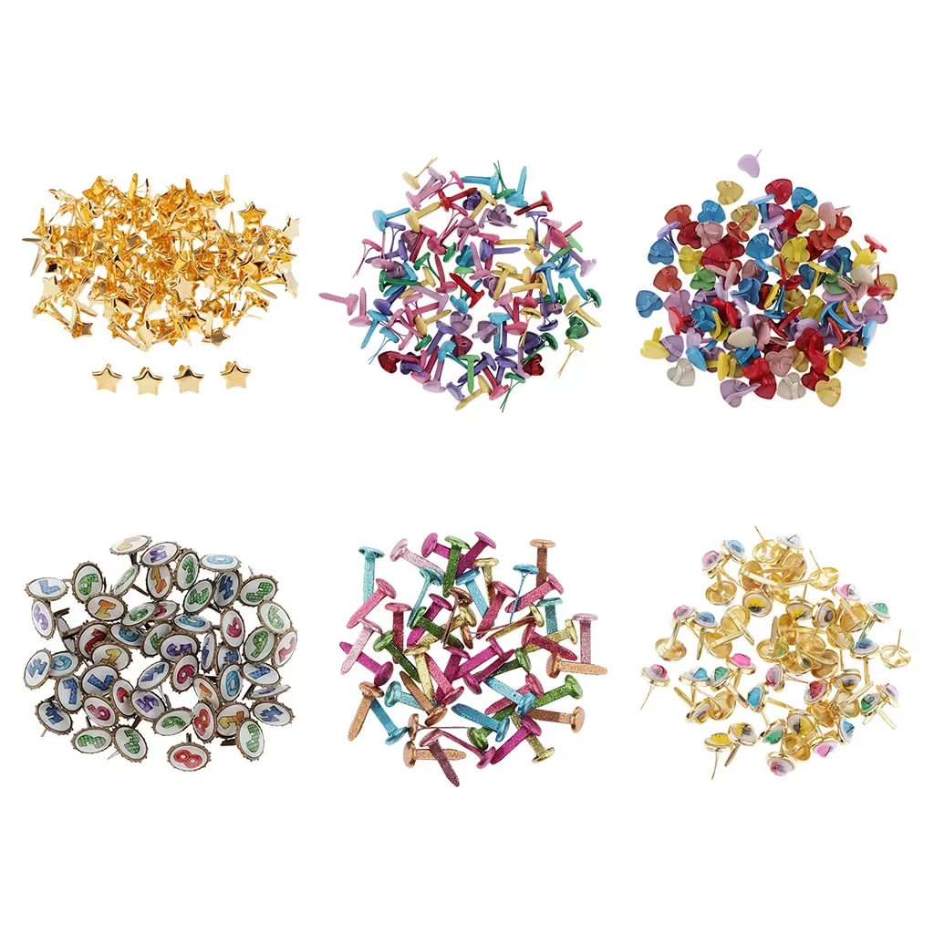 NEW2022 Assorted Bright Color Mini Brads Paper Fasteners Brass Pastel Metal Brads for
NEW2022 Assorted Bright Color Mini Brads Paper Fasteners Brass Pastel Metal Brads for