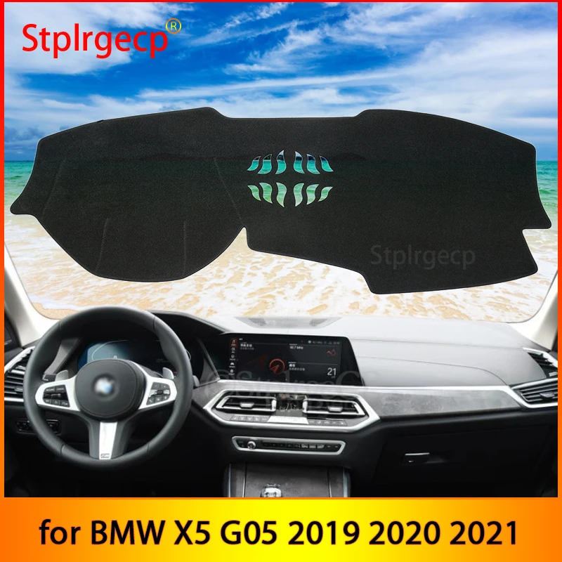 

Нескользящий коврик для BMW X5 G05 2019 2020 2021 без HUD, накладка на приборную панель, солнцезащитный козырек, коврик для приборной панели, автомобильные аксессуары, чехлы для стайлинга