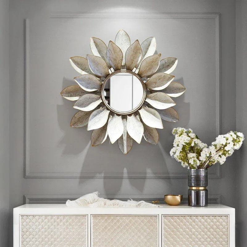 Modern Wrought Iron Wall Hanging Decorative Mirror 3D Wall Mural Crafts KTV Home Livingroom Wall Background Metal Ornament Decor
Modern Wrought Iron Wall Hanging Decorative Mirror 3D Wall Mural Crafts KTV Home Livingroom Wall Background Metal Ornament Decor