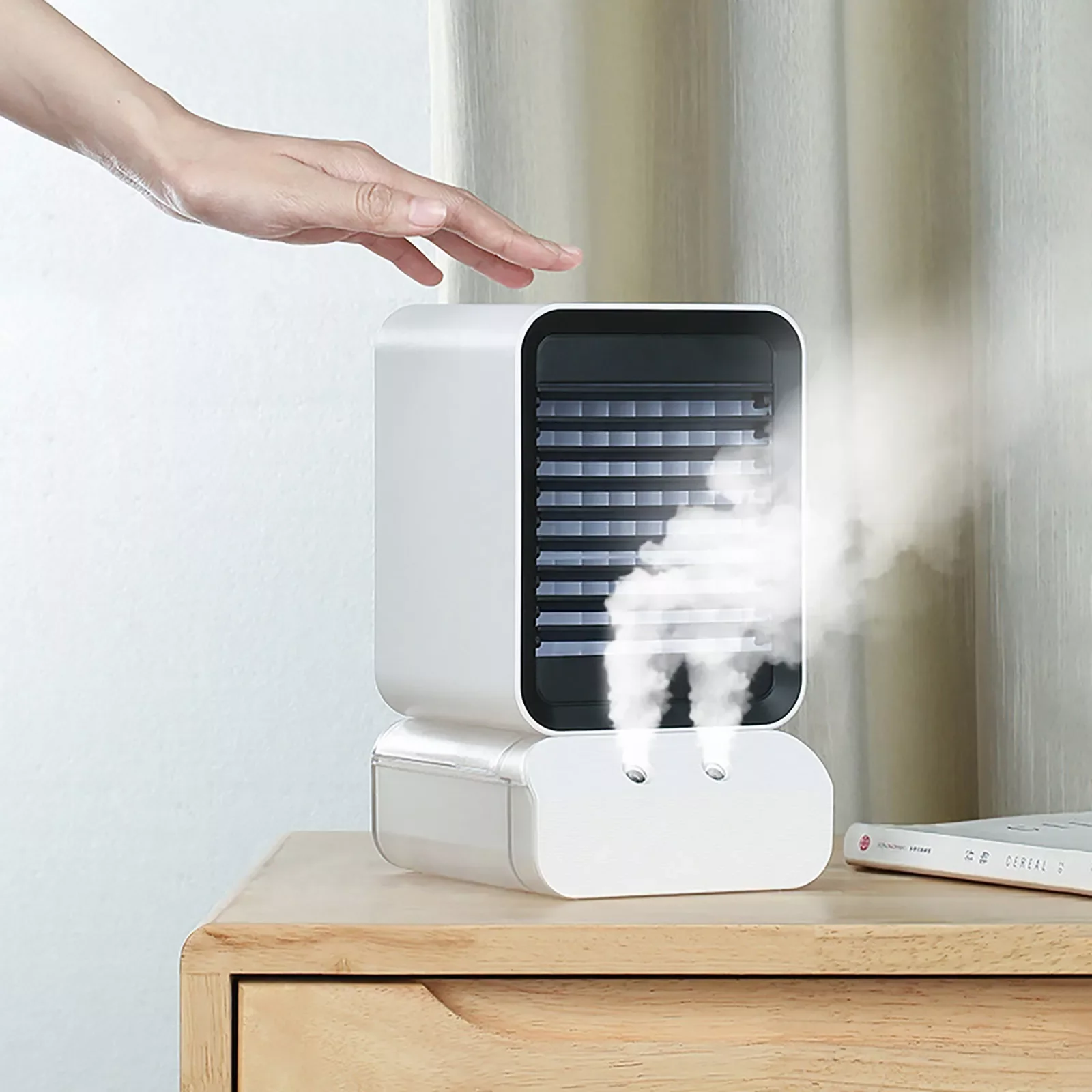 NEW 2023 Home Mini Air Conditioner Portable Air Cooler Usb Air Conditioner Humidifier Water Cooling Fan Evaporative Spray Humidi
NEW 2023 Home Mini Air Conditioner Portable Air Cooler Usb Air Conditioner Humidifier Water Cooling Fan Evaporative Spray Humidi