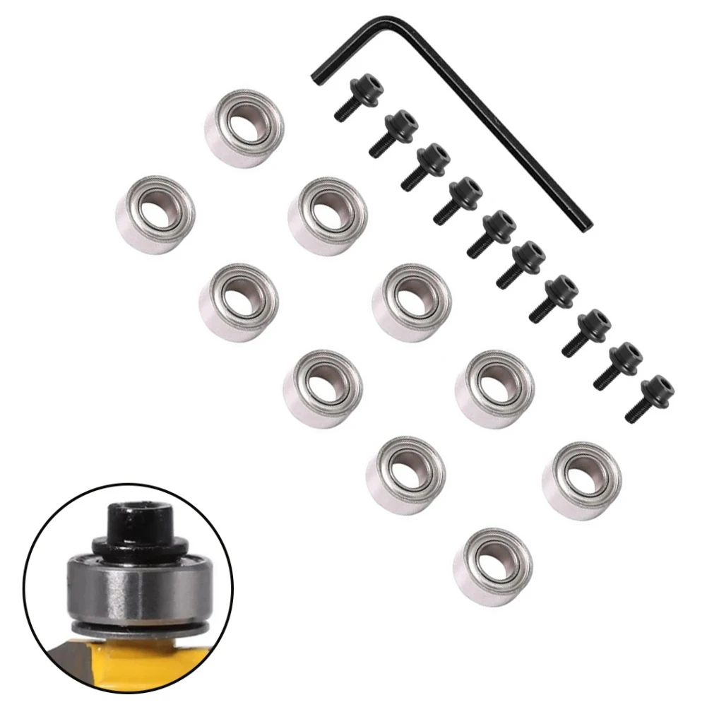 Replacement Accessory Router Bit Wood Repairing Tool Router Bit Bearings Router Bits Bit Bearings Repair Replace
Replacement Accessory Router Bit Wood Repairing Tool Router Bit Bearings Router Bits Bit Bearings Repair Replace