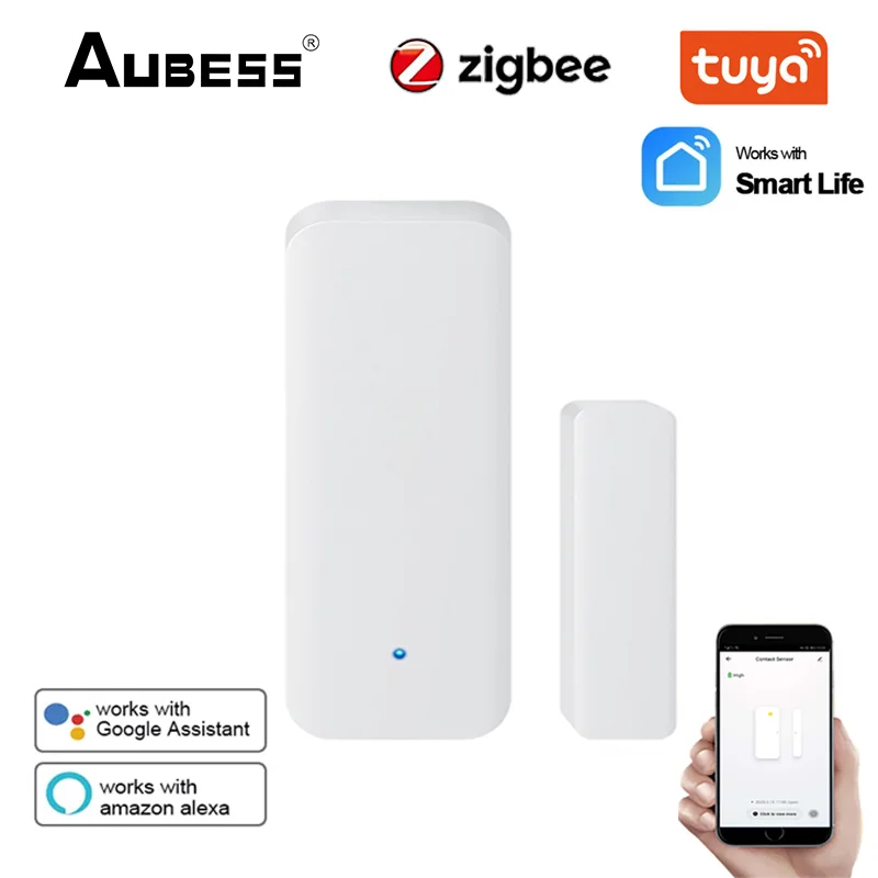 Датчик Zigbee Tuya для окон и дверей, беспроводной мини-детектор подключения, дистанционное управление через приложение, работает с Alexa Google Home Smart... 
Датчик Zigbee Tuya для окон и дверей, беспроводной мини-детектор подключения, дистанционное управление через приложение, работает с Alexa Google Home Smart...