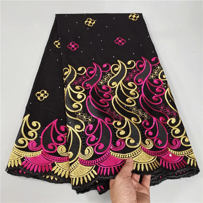 5 Yard Swiss Voile Lace Fabric Latest Heavy Beaded Embroidery African 100% Cotton Popular Dubai Style For Party Cloth Material 
5 Yard Swiss Voile Lace Fabric Latest Heavy Beaded Embroidery African 100% Cotton Popular Dubai Style For Party Cloth Material