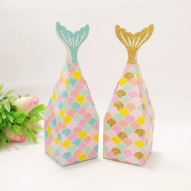 Mermaid Candy Box Mermaid Tail Treat Boxes Under The Sea Gift Bags Mermaid Theme Birthday Party Supplies For Baby Shower Favors
Mermaid Candy Box Mermaid Tail Treat Boxes Under The Sea Gift Bags Mermaid Theme Birthday Party Supplies For Baby Shower Favors