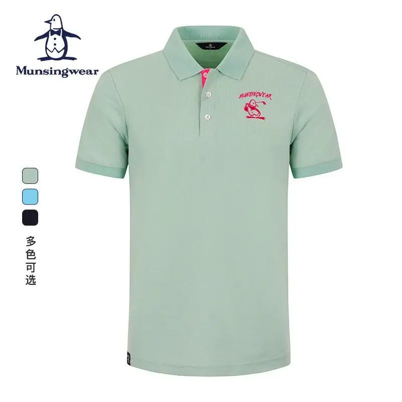 MUNSINGWEAR Golf Clothing for Men Short-sleeved Top Summer New Sports Sweat-absorbent Quick-drying Polo Shirt Golf Clothing
MUNSINGWEAR Golf Clothing for Men Short-sleeved Top Summer New Sports Sweat-absorbent Quick-drying Polo Shirt Golf Clothing
