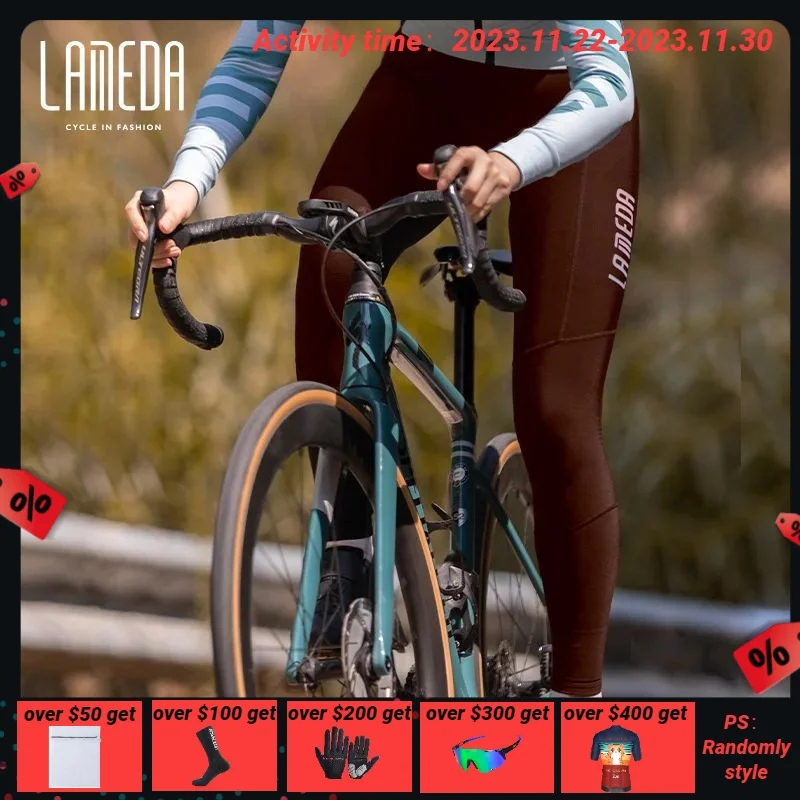 LAMEDA Women's Cycling Pants Warm Bib Pants Professional Spring Cycling Road Mountain Bike Pants Cycling Clothes for Women
LAMEDA Women's Cycling Pants Warm Bib Pants Professional Spring Cycling Road Mountain Bike Pants Cycling Clothes for Women
