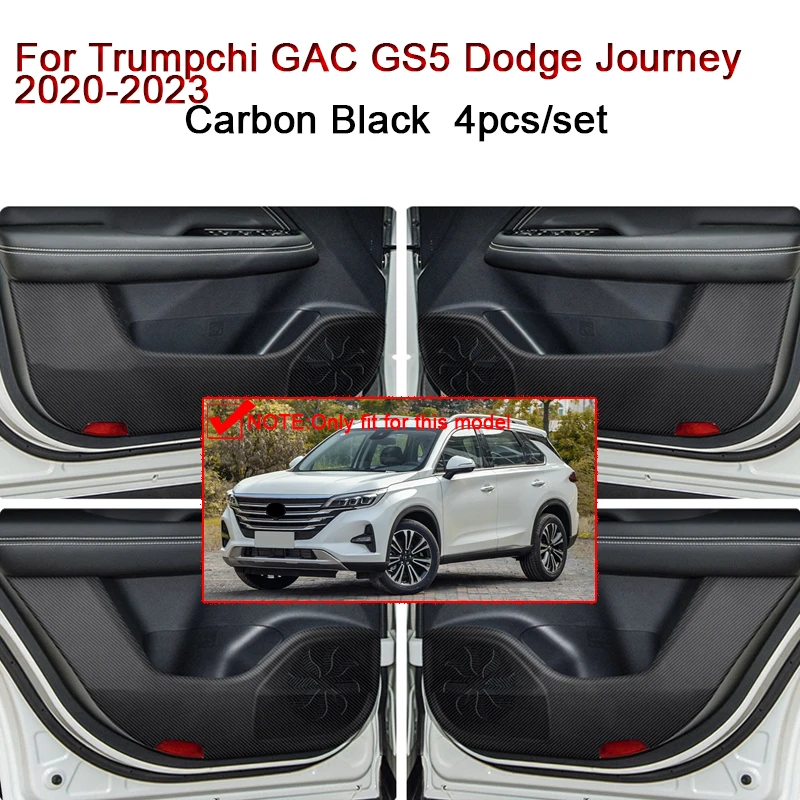 For Trumpchi GAC GS5 Dodge Journey 2020-2023 Car Door Anti Kick Pad Carbon Fiber Leather Texture Anti Dirt Protective Sticker
For Trumpchi GAC GS5 Dodge Journey 2020-2023 Car Door Anti Kick Pad Carbon Fiber Leather Texture Anti Dirt Protective Sticker