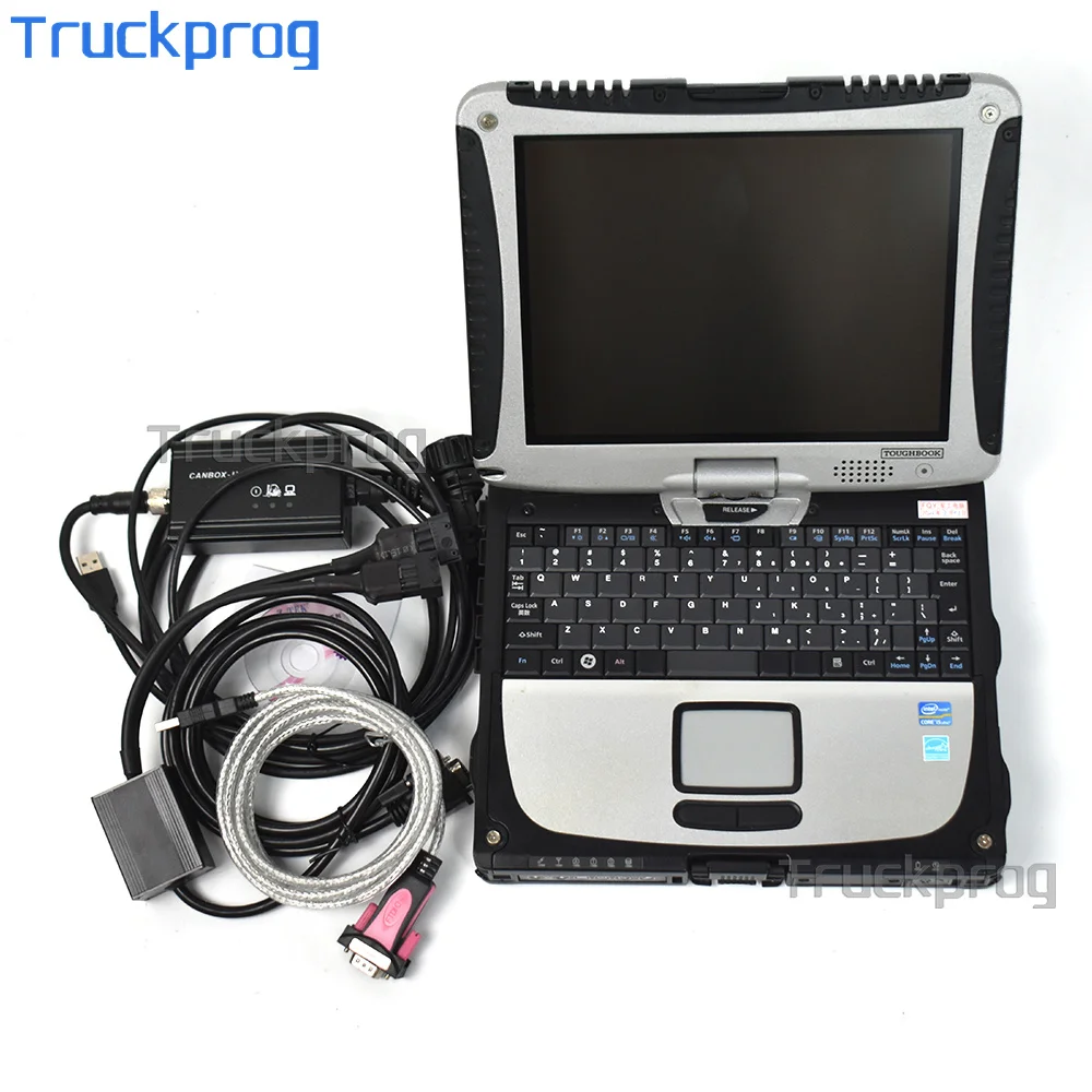 For Linde Canbox USB Doctor Forklift truck Diagnostic Cable linde pathfinder Diagnosis Interface Tool+Thoughbook CF19 Laptop
For Linde Canbox USB Doctor Forklift truck Diagnostic Cable linde pathfinder Diagnosis Interface Tool+Thoughbook CF19 Laptop