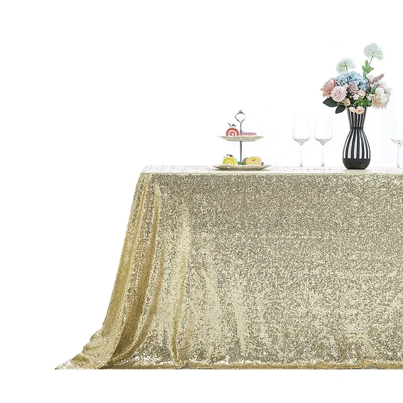 Скатерть с золотыми блестками, прямоугольная блестящая ткань для свадьбы, праздника, вечеринки, праздника, дня рождения, украшения для торта, банкета
Скатерть с золотыми блестками, прямоугольная блестящая ткань для свадьбы, праздника, вечеринки, праздника, дня рождения, украшения для торта, банкета