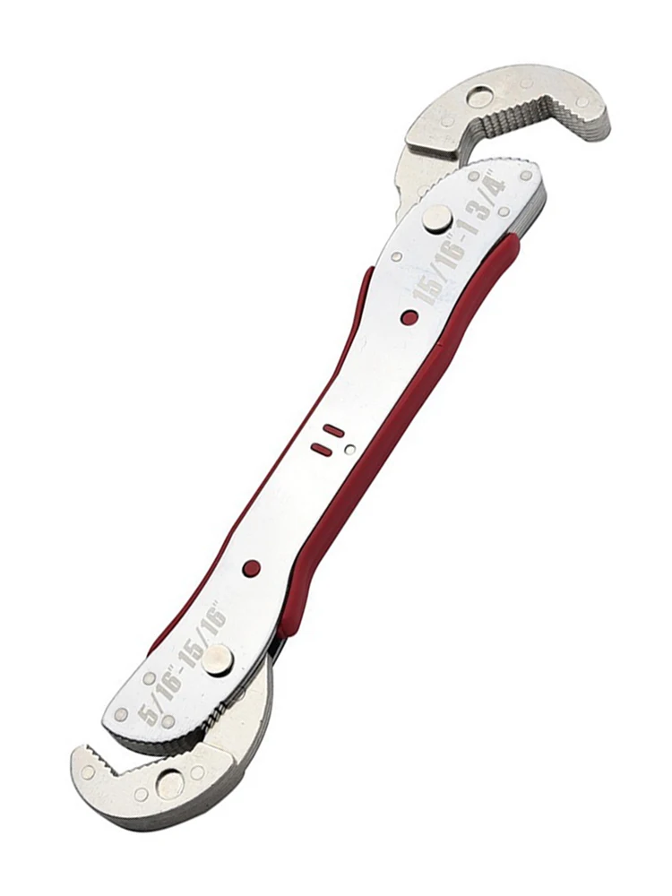 9-45mm Universal Wrench Pipe Wrench Adjustable Double-Ended Wrench Spanner Hand Tool Multi-Function Repair Tool
9-45mm Universal Wrench Pipe Wrench Adjustable Double-Ended Wrench Spanner Hand Tool Multi-Function Repair Tool