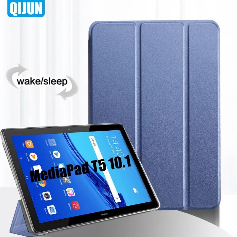 Case For Huawei MediaPad T5 10.1" Cover Flip Tablet Case Leather Smart Magnetic Stand Shell PC Back Cover AGS2-W09 W19 L03 L09
Case For Huawei MediaPad T5 10.1" Cover Flip Tablet Case Leather Smart Magnetic Stand Shell PC Back Cover AGS2-W09 W19 L03 L09