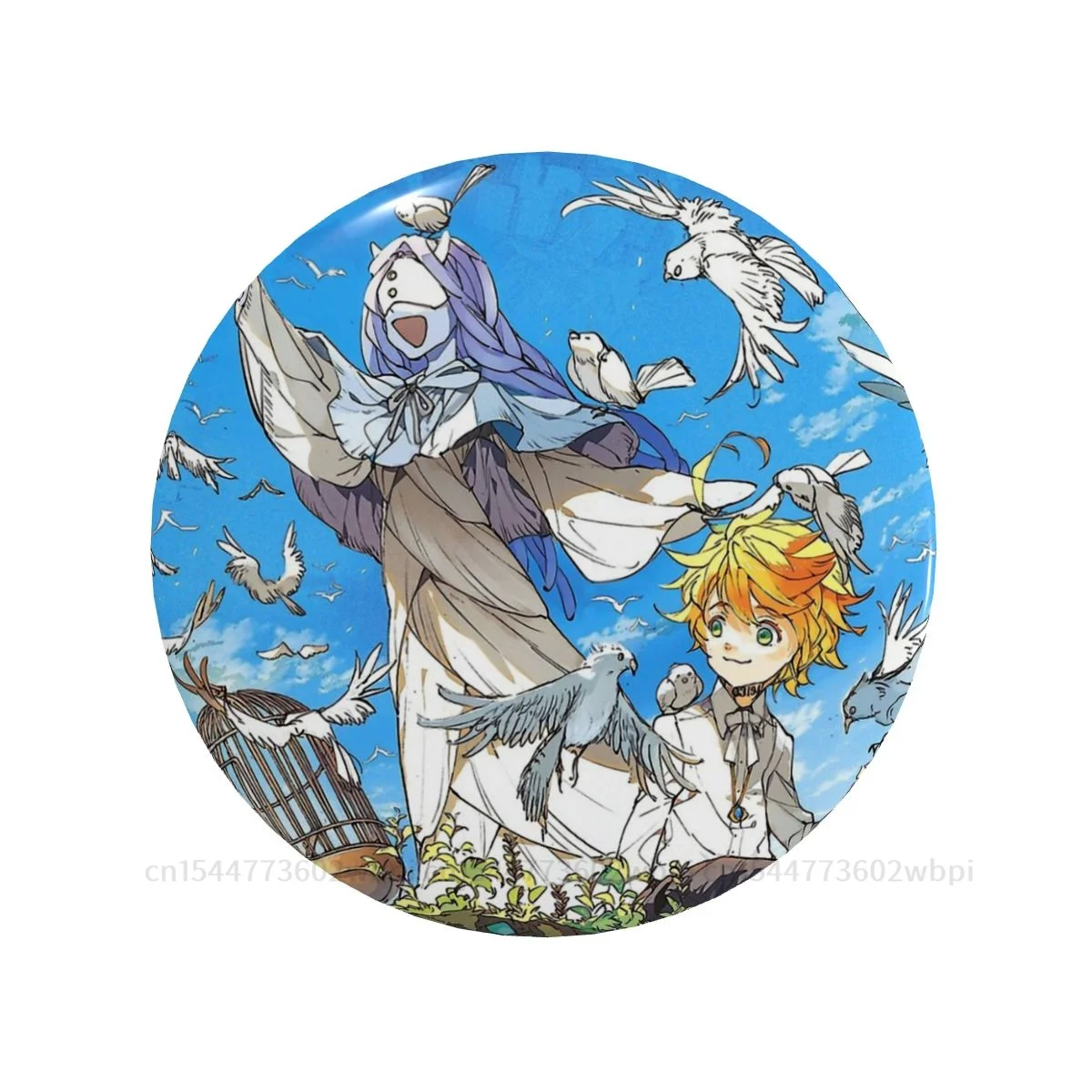 The Promised Neverland Badge Metal Brooch Funny Soft Button Pin Lover Creative Gift Collar Decor Customizable
The Promised Neverland Badge Metal Brooch Funny Soft Button Pin Lover Creative Gift Collar Decor Customizable