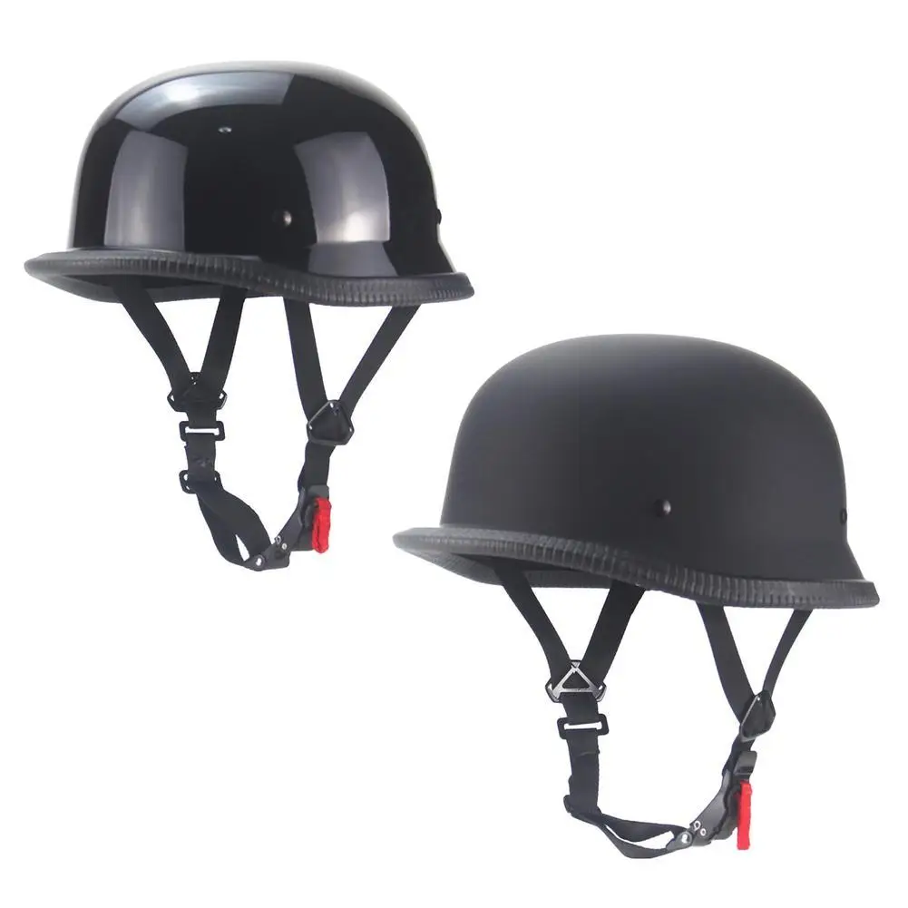 1X M/L/XL Vintage Motorcycle Cruiser Helmet Half Face German Helmet Motorcycle Helmet Bright Black Car-styling DOT
1X M/L/XL Vintage Motorcycle Cruiser Helmet Half Face German Helmet Motorcycle Helmet Bright Black Car-styling DOT