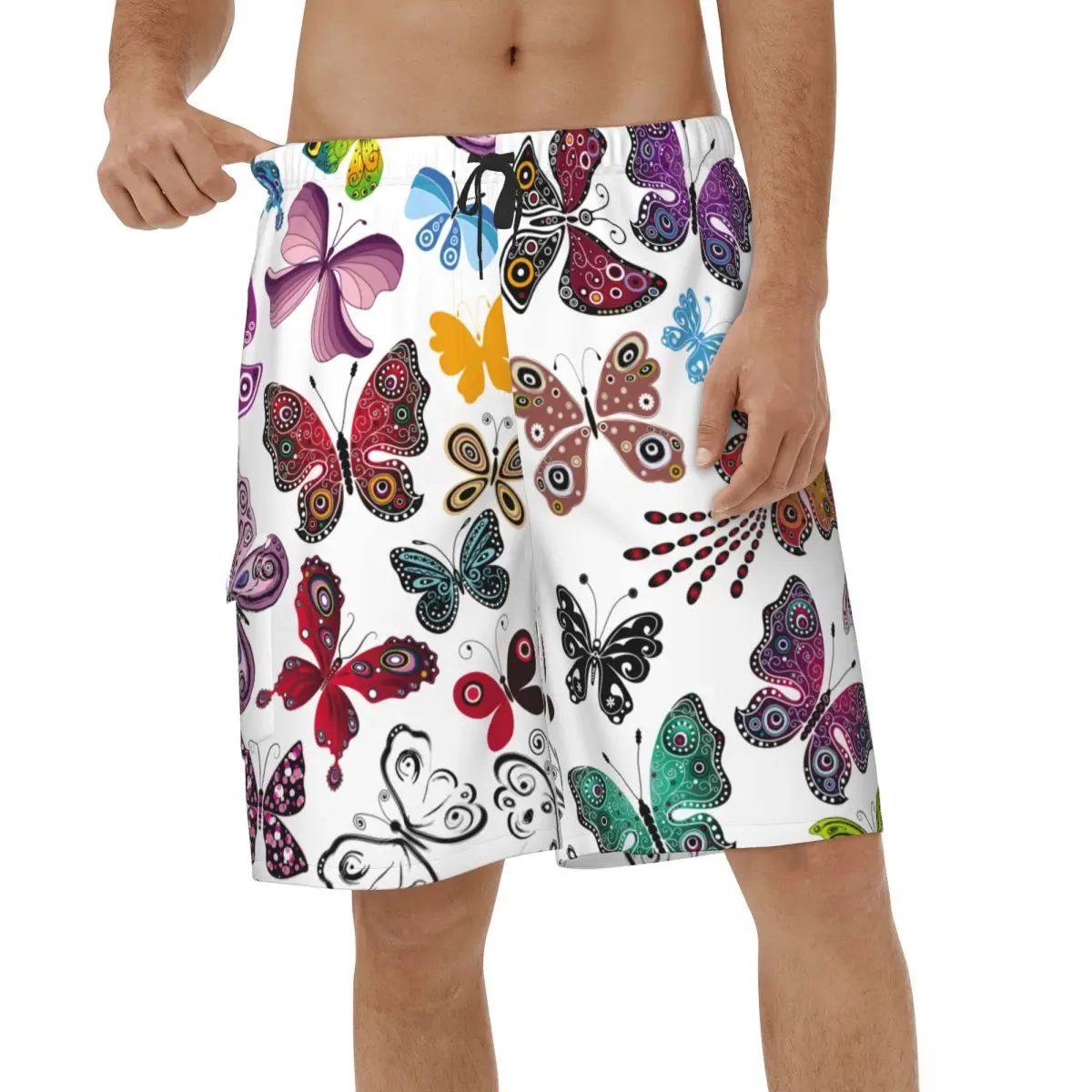 Casual Shorts Butterfly Pattern 3D Mens Briefs Colorful Butterflies Men Beach Shorts
Casual Shorts Butterfly Pattern 3D Mens Briefs Colorful Butterflies Men Beach Shorts