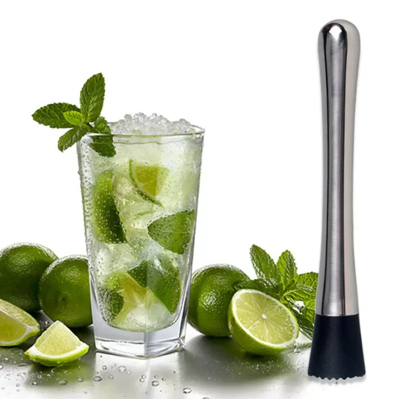 Crushed Ice Hammer Popsicle Sticks Cocktail Swizzle Stick Stainless Steel Multifunction Fruit Muddle Pestle Wine Supplies
Crushed Ice Hammer Popsicle Sticks Cocktail Swizzle Stick Stainless Steel Multifunction Fruit Muddle Pestle Wine Supplies