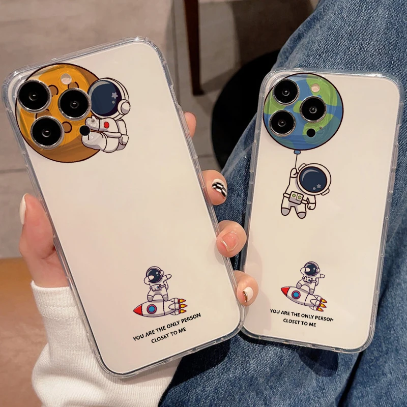 For APPLE iPhone 13 12 11 Pro Mini Max SE 2020 Phone Cases For X XS XR Max 6 6s 7 8 Plus Astronaut TPU Protective Shell Funda
For APPLE iPhone 13 12 11 Pro Mini Max SE 2020 Phone Cases For X XS XR Max 6 6s 7 8 Plus Astronaut TPU Protective Shell Funda