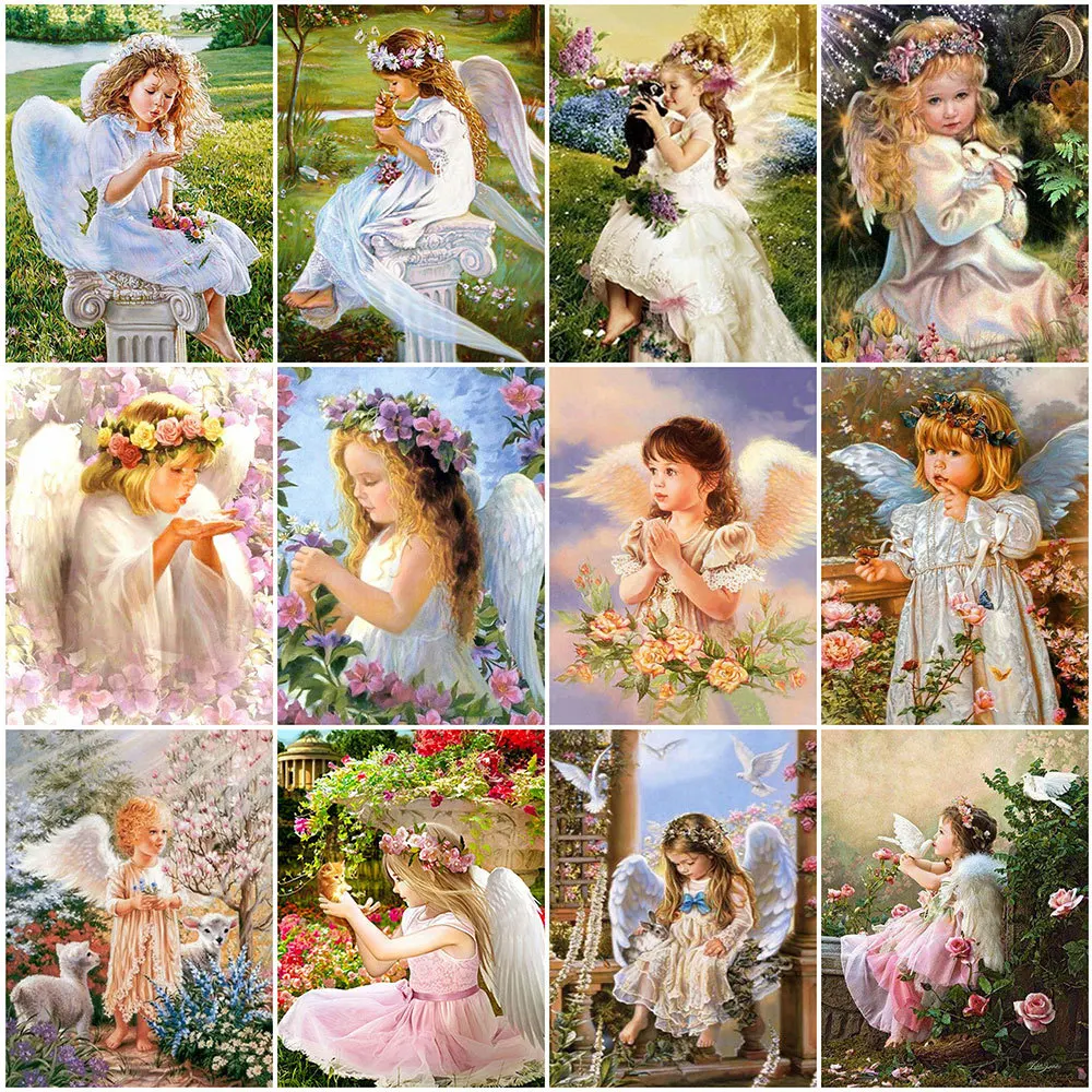 DIY 5D Diamond Painting Garden Angel Girl Art Handwork Gift Cross Stitch Diamond Embroidery Mosaic Rhinestone Drawing Home Decor 
DIY 5D Diamond Painting Garden Angel Girl Art Handwork Gift Cross Stitch Diamond Embroidery Mosaic Rhinestone Drawing Home Decor