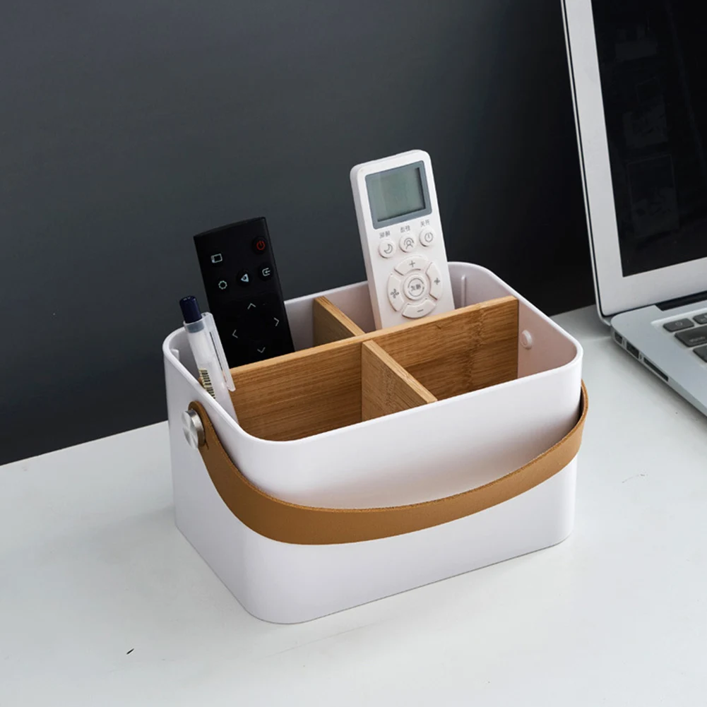 Home Makeup Organiser Bathroom Anti Dust Storage Case with Handle Remote Control Component Box Container Table Bedside
Home Makeup Organiser Bathroom Anti Dust Storage Case with Handle Remote Control Component Box Container Table Bedside