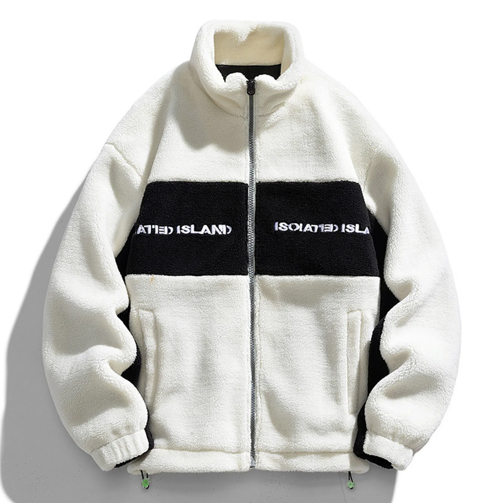 Stripe Patchwork Fluffy Pullover Winter Warm Letter Jacket Coat Korean Fashion Casual Outerwear All-Match Workout Plush Sudadera
Stripe Patchwork Fluffy Pullover Winter Warm Letter Jacket Coat Korean Fashion Casual Outerwear All-Match Workout Plush Sudadera