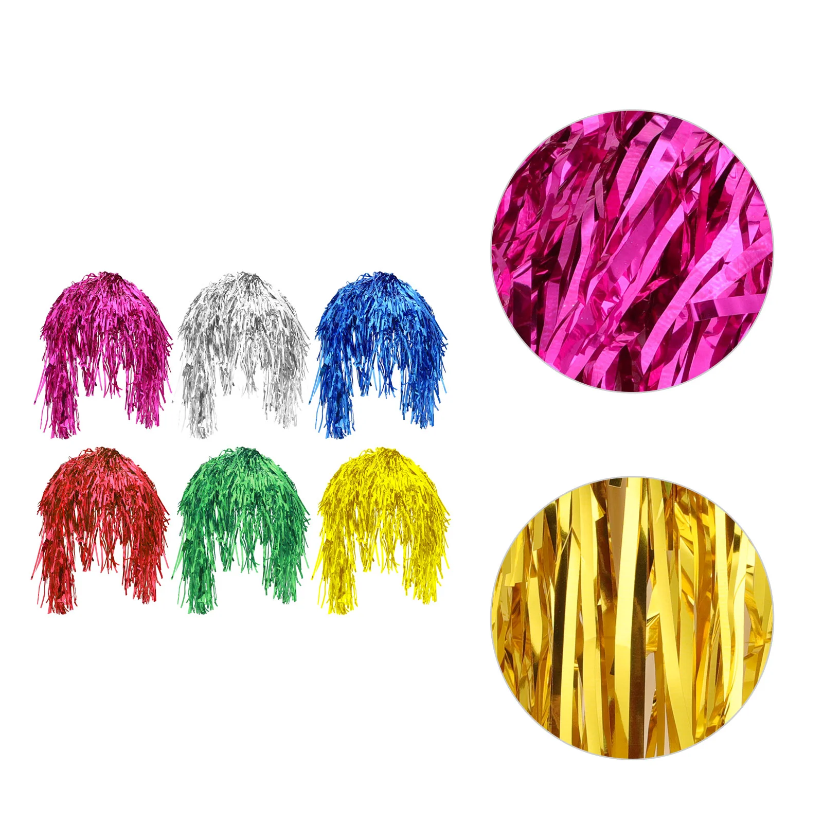 Tinselhair Party Costume Cosplay 80S Metallic Foilmasquerade Shiny Colorful Decorative Short Bangs Silver Carnival Roleplay
Tinselhair Party Costume Cosplay 80S Metallic Foilmasquerade Shiny Colorful Decorative Short Bangs Silver Carnival Roleplay