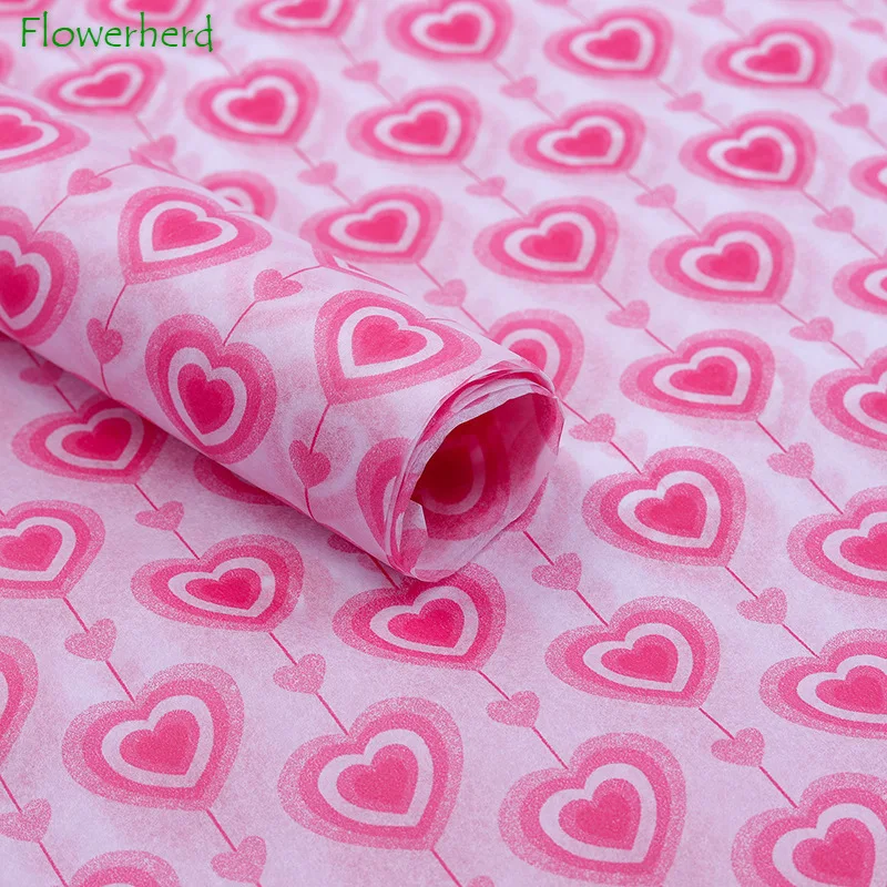 20pcs/lot Peach Heart Tissue Paper Wrapping Paper Crafts Card Making Supplies DIY Flower Bouquet Paper Lined Floral Packaging
20pcs/lot Peach Heart Tissue Paper Wrapping Paper Crafts Card Making Supplies DIY Flower Bouquet Paper Lined Floral Packaging
