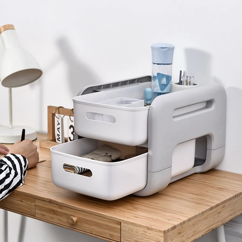 2 Tiers Office Desktop Organizer Drawer Kitchen Accessories Storage Box Cosmetic Makeup Rack Jewlery Organizer
2 Tiers Office Desktop Organizer Drawer Kitchen Accessories Storage Box Cosmetic Makeup Rack Jewlery Organizer