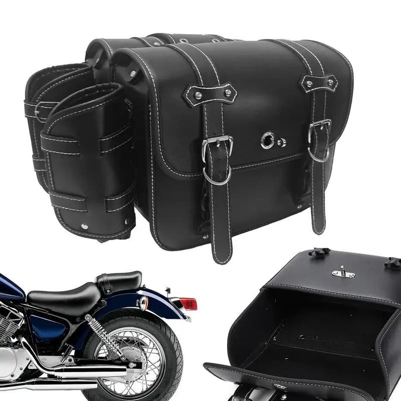 Saddle Bags Motorcycles PU Leather Bags For Motorcycles Large Capacity Motorcycle Fork Bag Saddlebags Handlebar Bag Storage Tool
Saddle Bags Motorcycles PU Leather Bags For Motorcycles Large Capacity Motorcycle Fork Bag Saddlebags Handlebar Bag Storage Tool