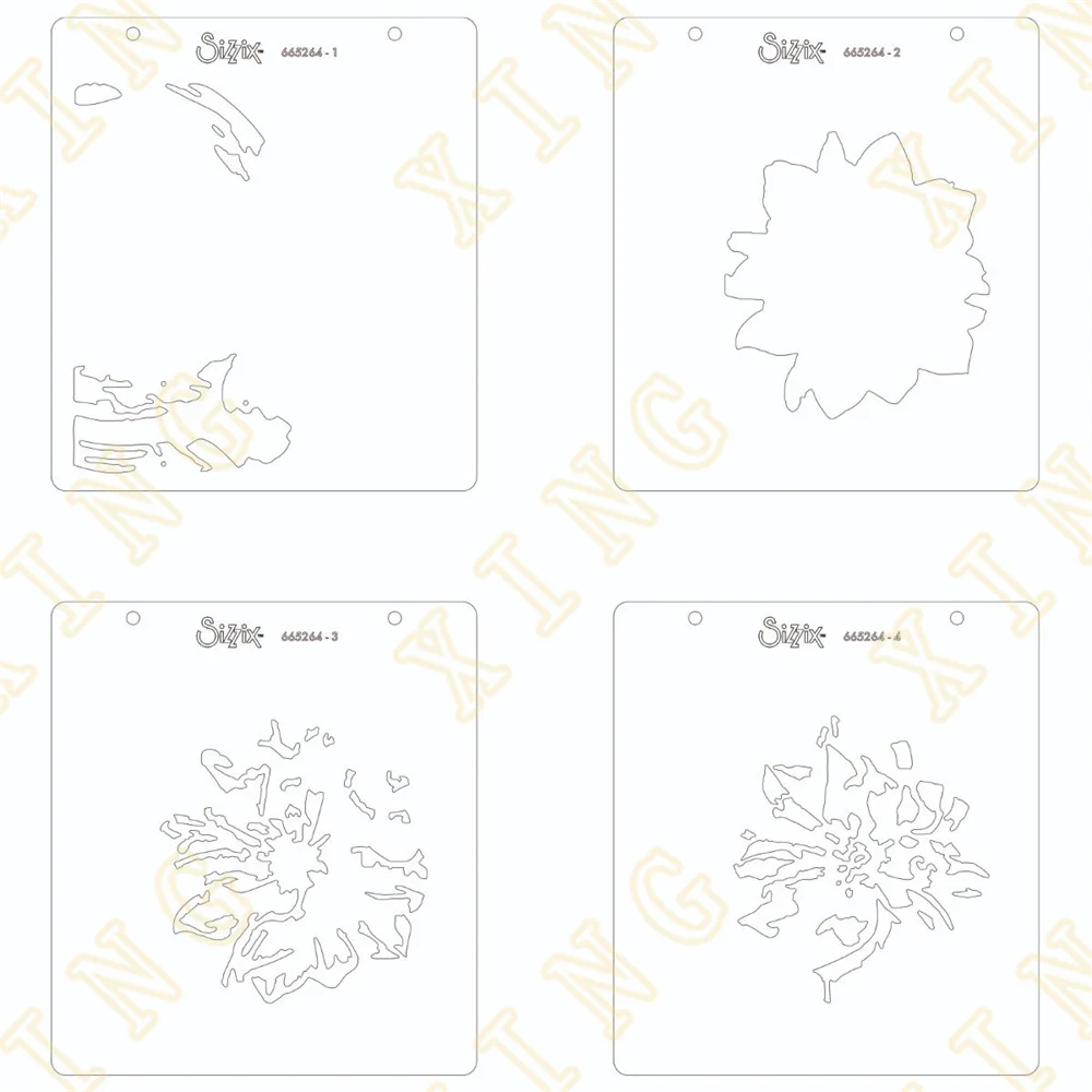 New Decor Diy Layering Stencils Graphics Painting Scrapbooking Stamp Ornament Album Embossed Template Reusable Painted Flower
New Decor Diy Layering Stencils Graphics Painting Scrapbooking Stamp Ornament Album Embossed Template Reusable Painted Flower