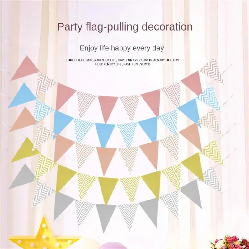 Variety Styles Are Available Colorful Banner Paper Beautiful Practical Bronzing Treatment Pennant Banners Create Atmosphere
Variety Styles Are Available Colorful Banner Paper Beautiful Practical Bronzing Treatment Pennant Banners Create Atmosphere