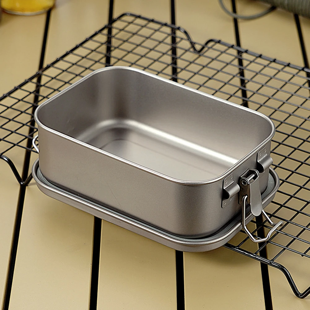 800ml Titanium Lunch Box Leak-Proof Insulated Lunch-Box No Handle Bento Box Camping Food Storage Containers
800ml Titanium Lunch Box Leak-Proof Insulated Lunch-Box No Handle Bento Box Camping Food Storage Containers