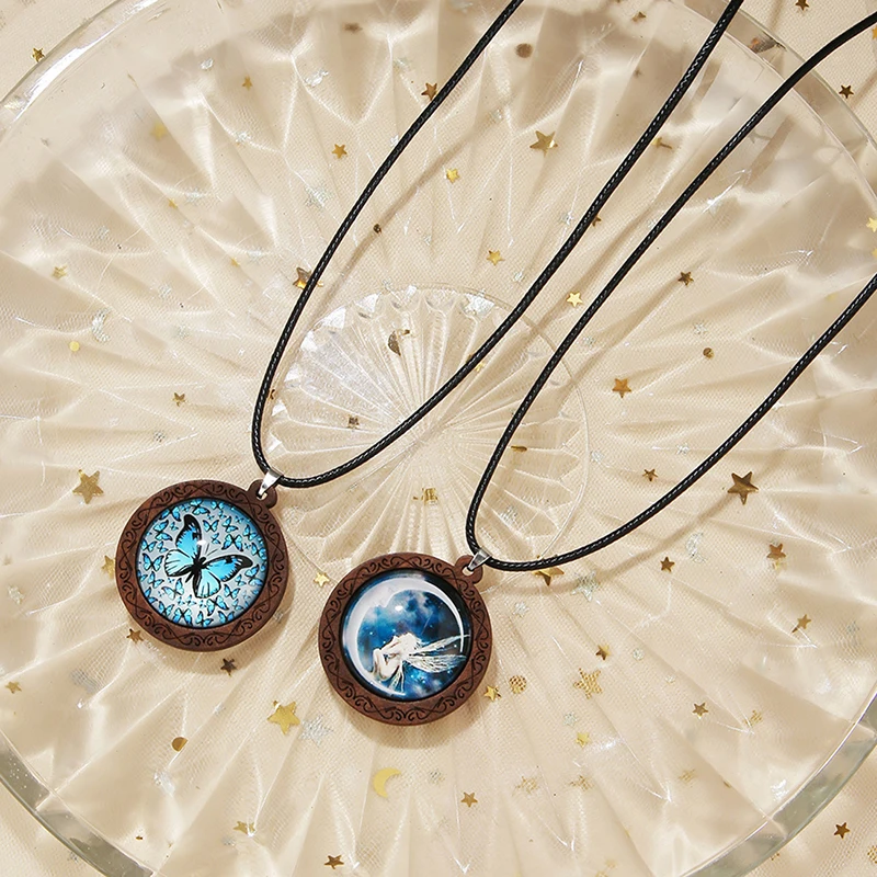 2022 New Vintage Butterfly Angel Devil Eye Pendant Necklace Retro Punk Sweater Chain Necklace Resin Eyes Fashion Jewelry Gifts
2022 New Vintage Butterfly Angel Devil Eye Pendant Necklace Retro Punk Sweater Chain Necklace Resin Eyes Fashion Jewelry Gifts