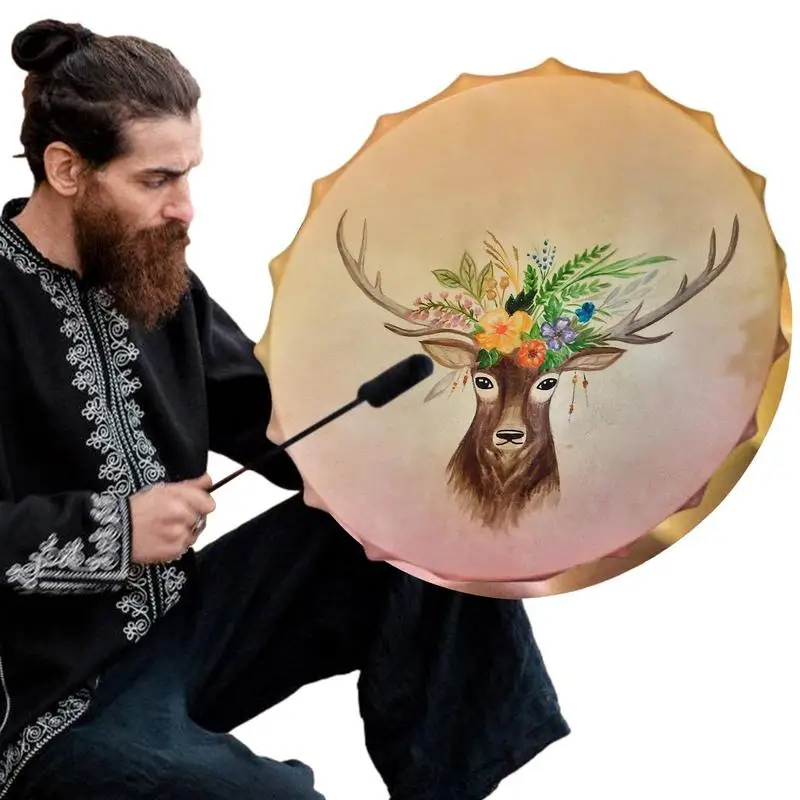 Барабан Shaman для детей и взрослых, ручной барабан с рамой, музыкальный инструмент для начинающих
Барабан Shaman для детей и взрослых, ручной барабан с рамой, музыкальный инструмент для начинающих