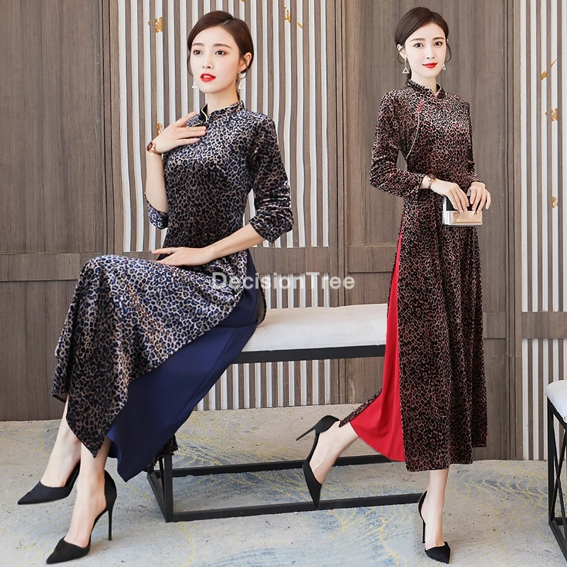 2022 traditional vietnam ao dai chinese dress qipao for women flower print cheongsam ethnic style costume floral aodai dress
2022 traditional vietnam ao dai chinese dress qipao for women flower print cheongsam ethnic style costume floral aodai dress