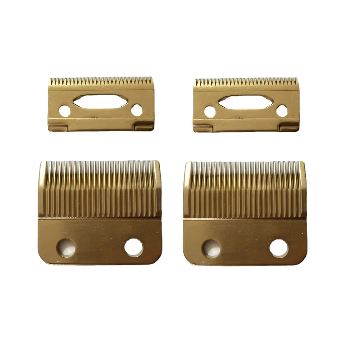 4Pcs Professional Replacement Clipper Blades Adjustable Hair Clipper Parts Blade for Wahl 8148 ic Cordless Clippers 
4Pcs Professional Replacement Clipper Blades Adjustable Hair Clipper Parts Blade for Wahl 8148 ic Cordless Clippers