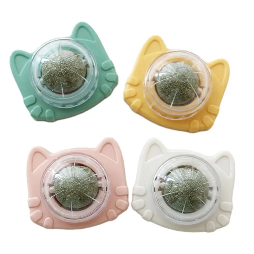 Plaque Tartar Removal for Cats Promote Digestion Catnip Wall Ball Toy Stick-on Design Freshen Breath Teeth Grinding for Smooth
Plaque Tartar Removal for Cats Promote Digestion Catnip Wall Ball Toy Stick-on Design Freshen Breath Teeth Grinding for Smooth