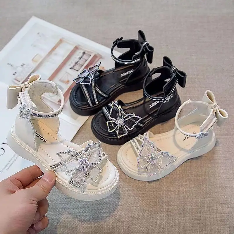 Summer Children‘s Girls Princess Sandals Bowknot Flower Rhinestone Soft Shoes Non-slip Breathable Fashion Kids Sandals Girls
Summer Children‘s Girls Princess Sandals Bowknot Flower Rhinestone Soft Shoes Non-slip Breathable Fashion Kids Sandals Girls